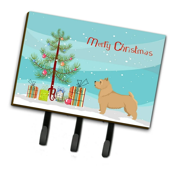 Norwich Terrier Christmas Tree Leash or Key Holder
