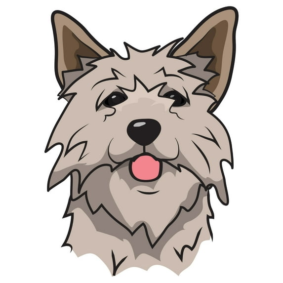 Norwich Terrier Decal | Indoor/Outdoor | Dog Lover Super Cute Sticker for SUV Windows, Dorm Rooms, Bedroom, Offices | SignMission personalized gift | 12"