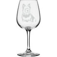 thumbnail image 1 of Norwich Terrier Dog Themed Etched All Purpose 12.75oz Libbey Wine Glass, 1 of 1