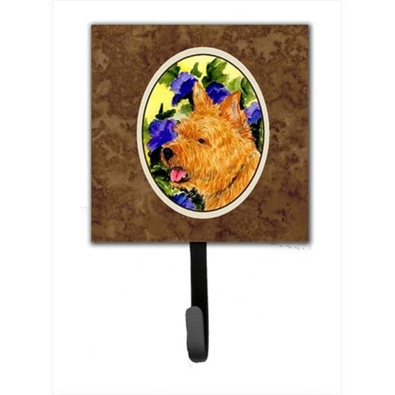 Norwich Terrier Leash Holder Or Key Hook
