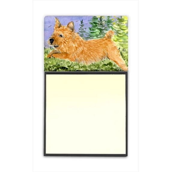 Norwich Terrier Refiillable Sticky Note Holder or Postit Note Dispenser, 3 x 3 In.