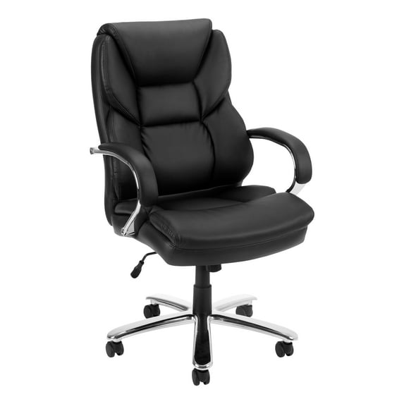 Norwood Commercial Furniture Everest Series Big & Tall Executive Chair - 400 lb. Capacity Black