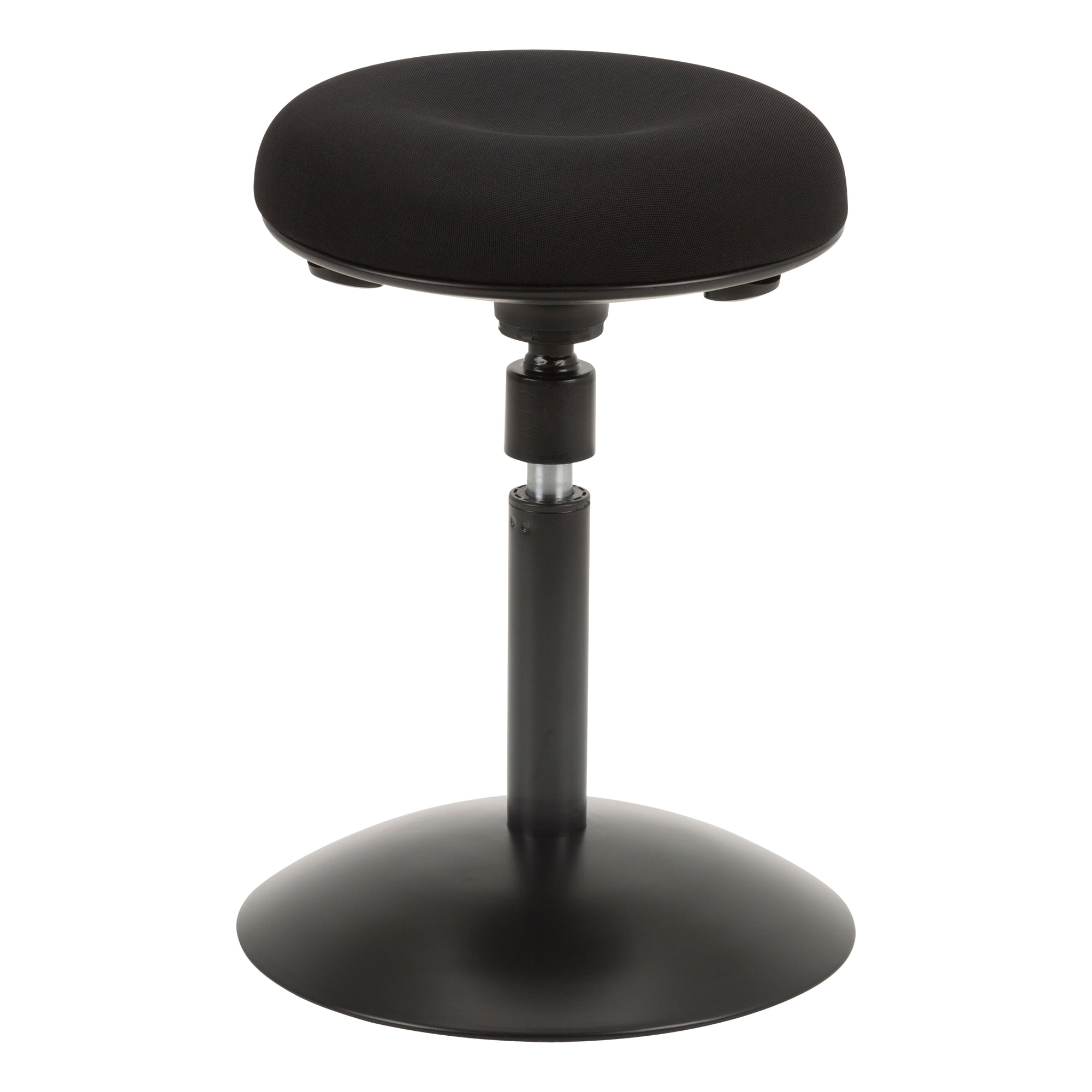 Sit to Stand Active Stool w Pivot Round Seat Gray Walmart