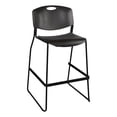 thumbnail image 1 of Norwood Commerical Furniture Bar Stool, Black, Set of 4, 1 of 5