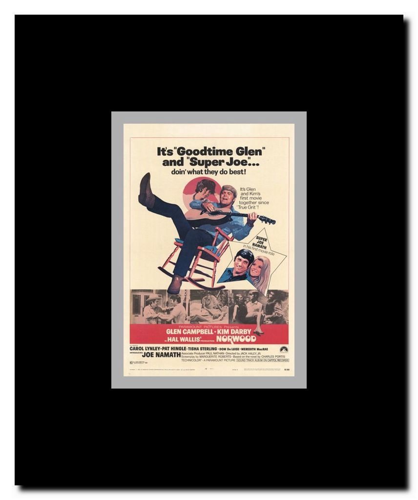 Norwood Framed Movie Poster