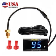 Norxi Motorcycle Koso Water Temperature Gauge thermometer Fahrenheit Meter