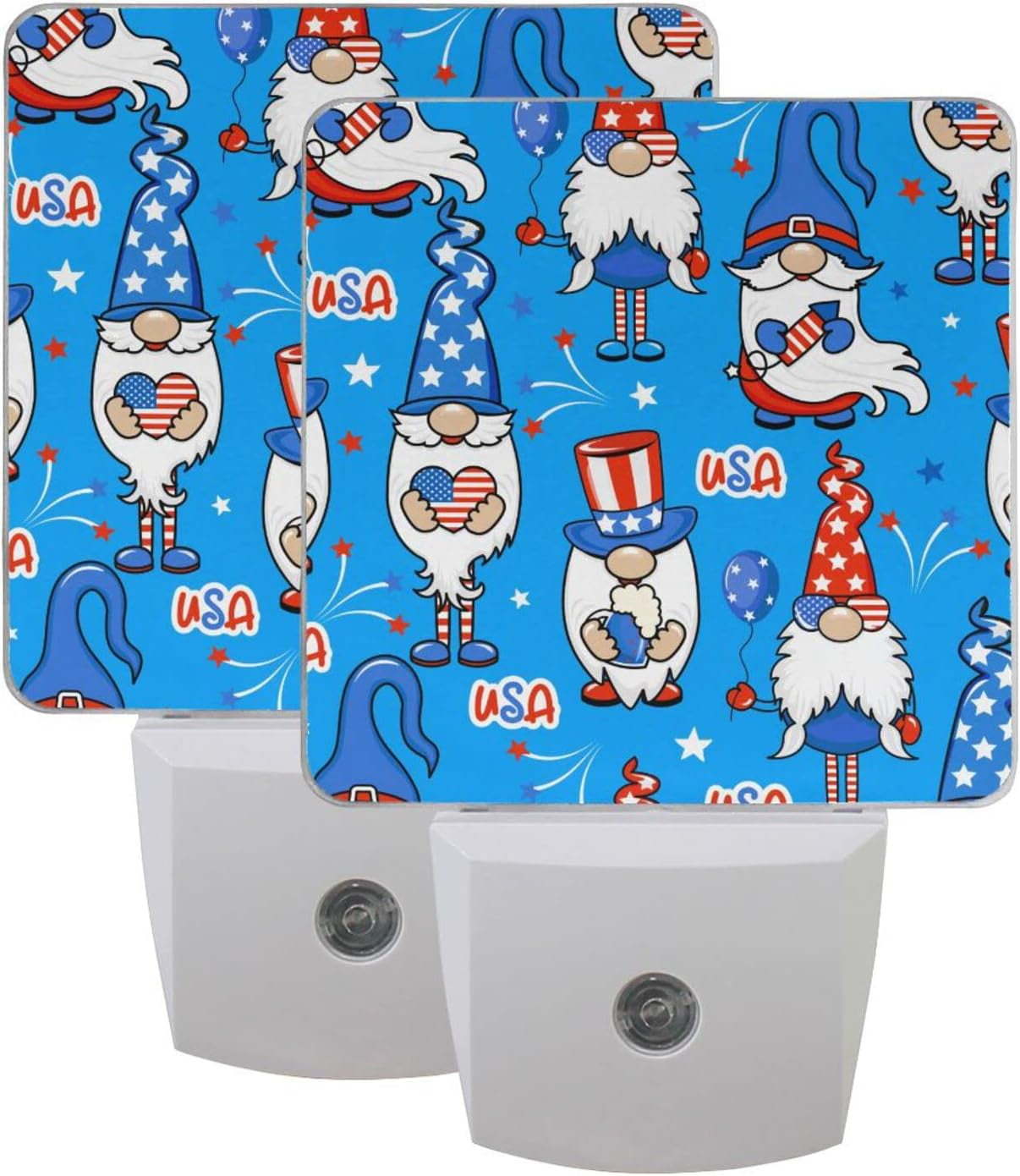 Nosbei Gnome Night Light Plug in Wall Decorative,Gnome Nightlights with