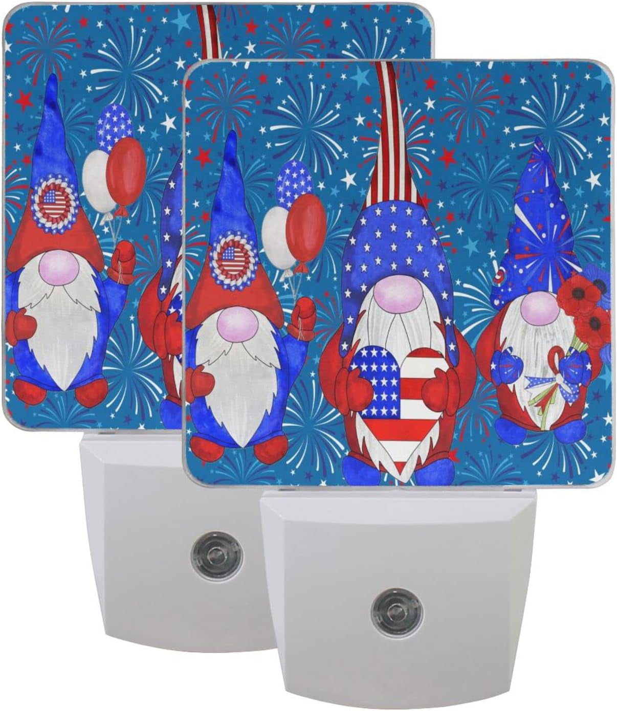 Nosbei Gnome Night Light Plug in Wall Decorative,Gnome Nightlights with