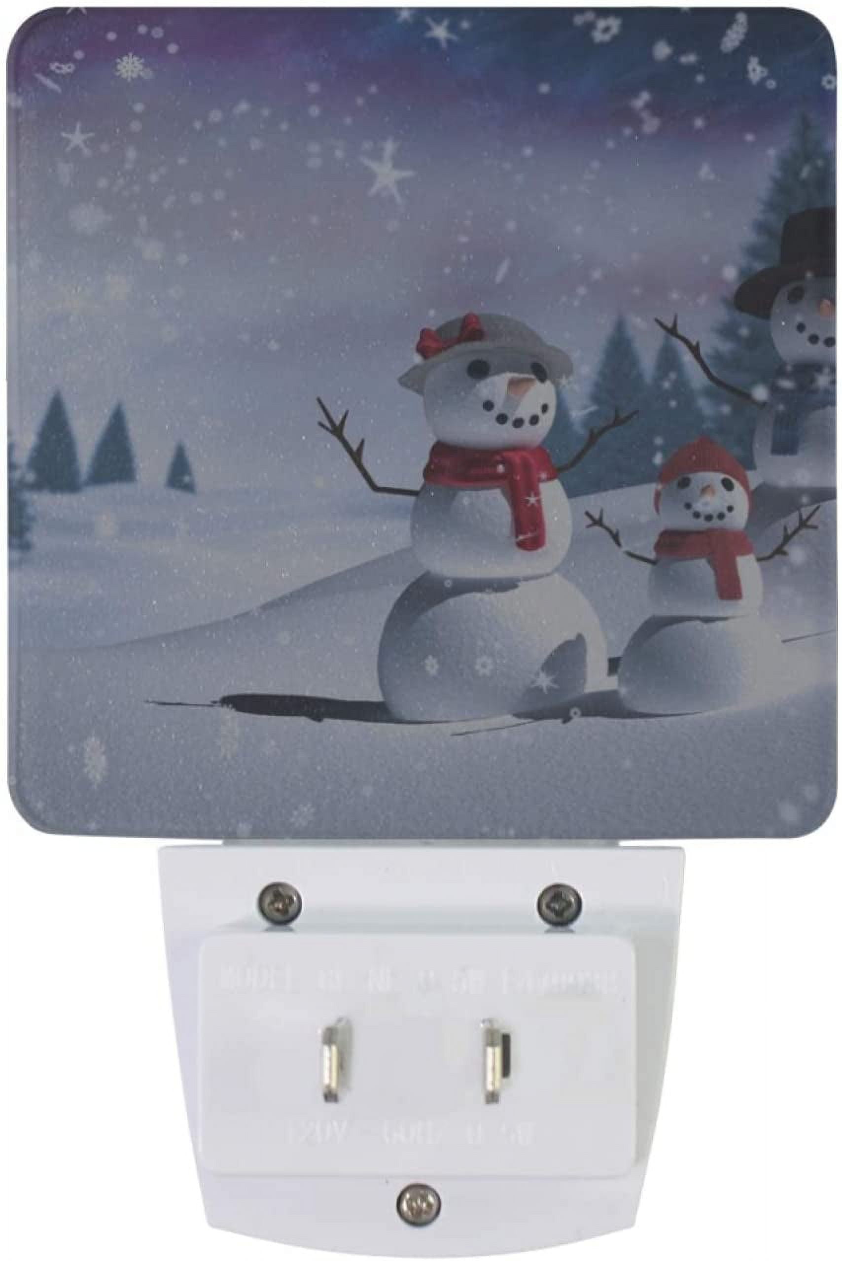 Nosbei Plugin LED Night Light with DusktoDawn Sensor,Cartoon