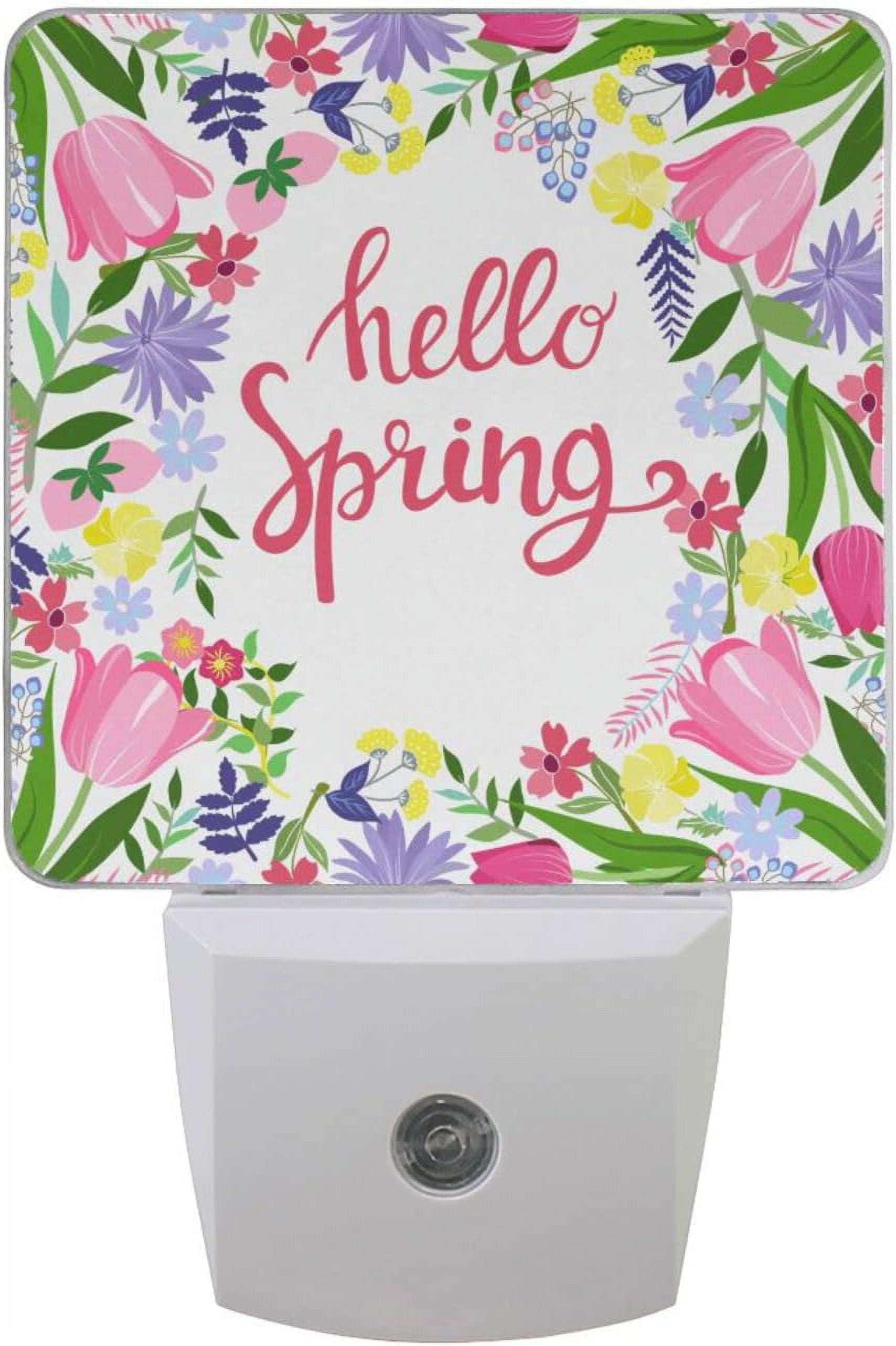 Nosbei Plugin LED Night Light with DusktoDawn Sensor,Cartoon