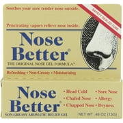 Nose Better Non-Greasy Aromatic Relief Gel - 0.46 Oz 13 G, 2 Pack