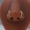 Nose Clip Perforationfree Puncture Nose Clip Retro Shaped Nose Ring