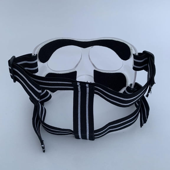 Nose Guard with Elastic Strap, Face Guard for Broken Nose, Basketball for Men Women Workout Karate 15cmx9cm