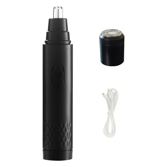 Nose Hair Trimmer, Ear Hair Shaver, 2 In 1 Professional Nose and Ear Hair Trimmer for Men and Women, USB Rechargeable, Easy To Clean, Precision Rotary Blade System, Multi-Functional Grooming Tool