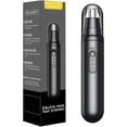 thumbnail image 1 of Nose Hair Trimmer for Men: Painless Ear Hair Trimmer with 5 Month Battery Life – Electric Nose Hair Remover Featuring an Easy to Clean Detachable Head, Black, 1 of 6