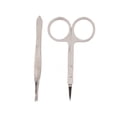thumbnail image 1 of Nose Hair Tweezers Scissors Set Include Nose Hair Trimming Tweezers Curved and Rounded Nose Hair Scissors, 1 of 8