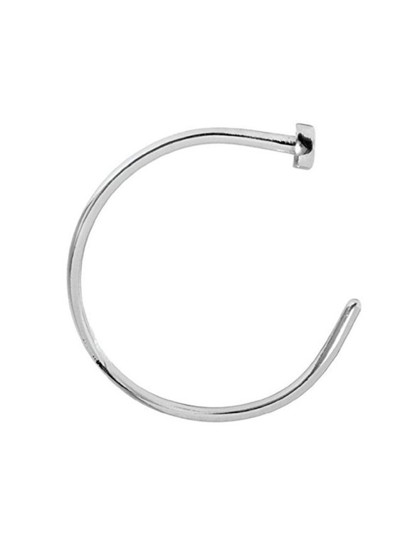 Nose Hoop Jewelry 22 Gauge (0.75mm) 5/16" Anodized Over Surgical Steel