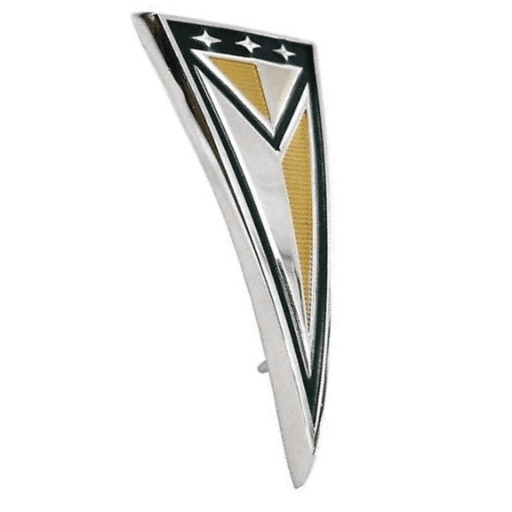 Nose Panel Arrow Emblem For 1961 Pontiac Tempest and LeMans Made in the USA