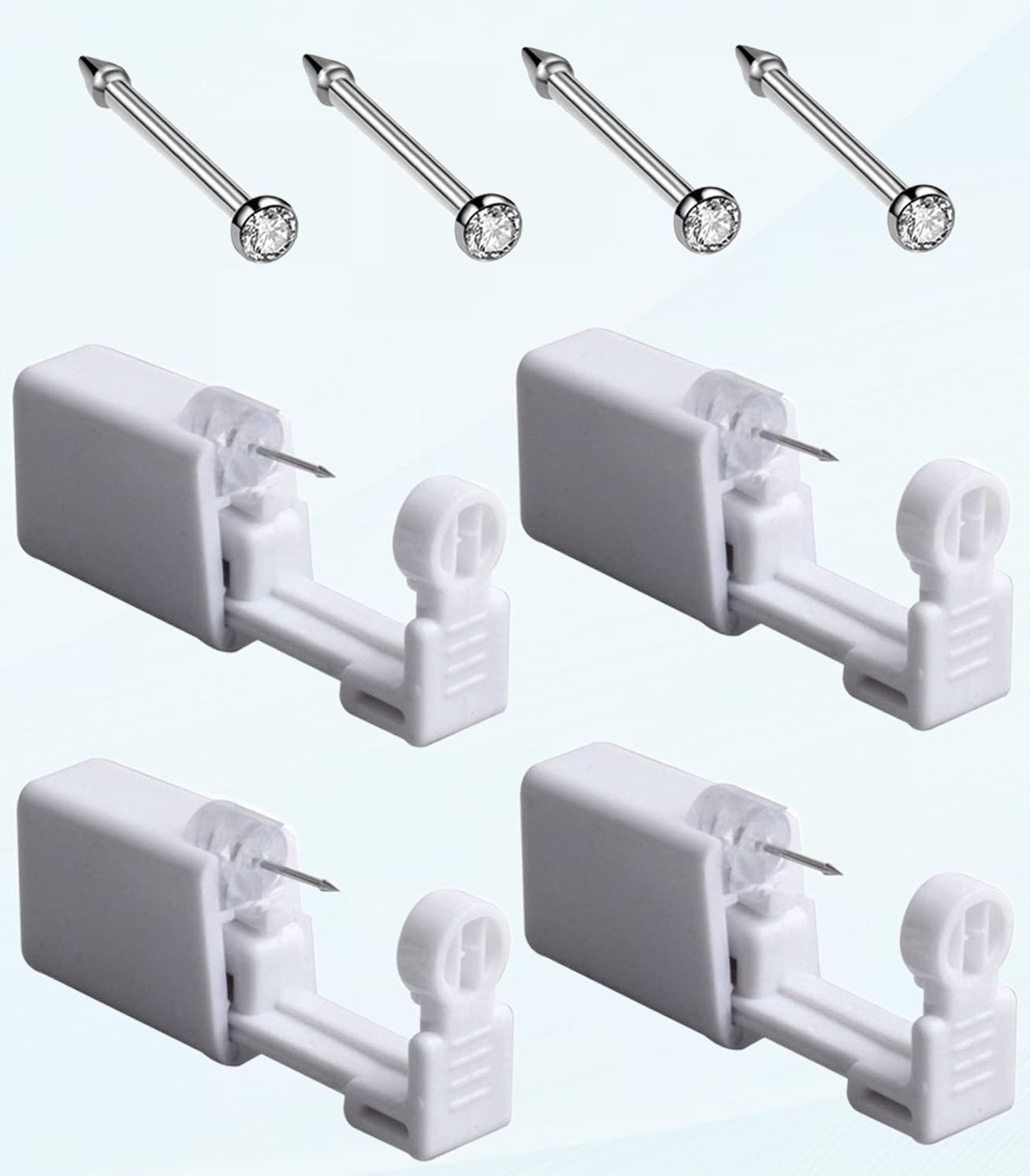 Nose Piercing Kit, home disposable nose piercing gun, selfservice nose