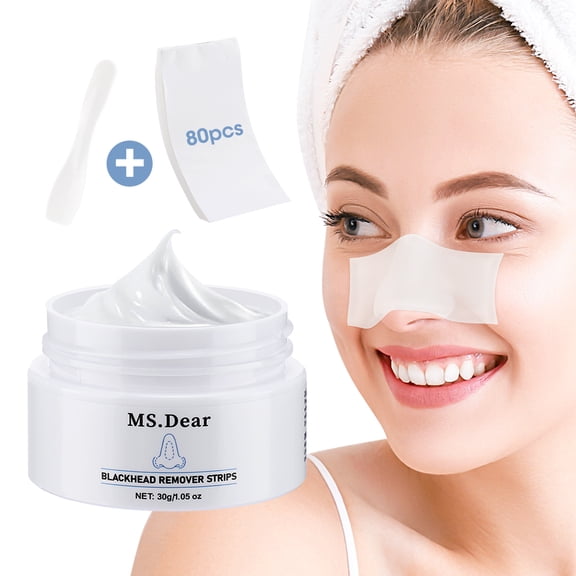 Nose Pore Strips head Remover,Concealer head Strips for Nose Oil Piercing Clear Skin,Scrub Head Removal Face Strips Blackhead Nose Patch With 240PC Strips,Puntos Negros Remover,3pc*30g