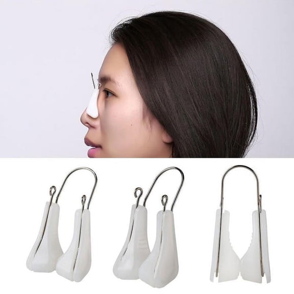 Nose Shaper Clips Silicone Lifting Bridge Straightening Beauty Slimmer Fast N4L8