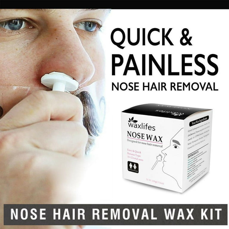 100g Nose Ear Hair Removal Wax Kit Painless Easy Mens Nasal Waxing  Lightweight Portable Removel Tools TSLM2 231220 From Xuan007, $26.18