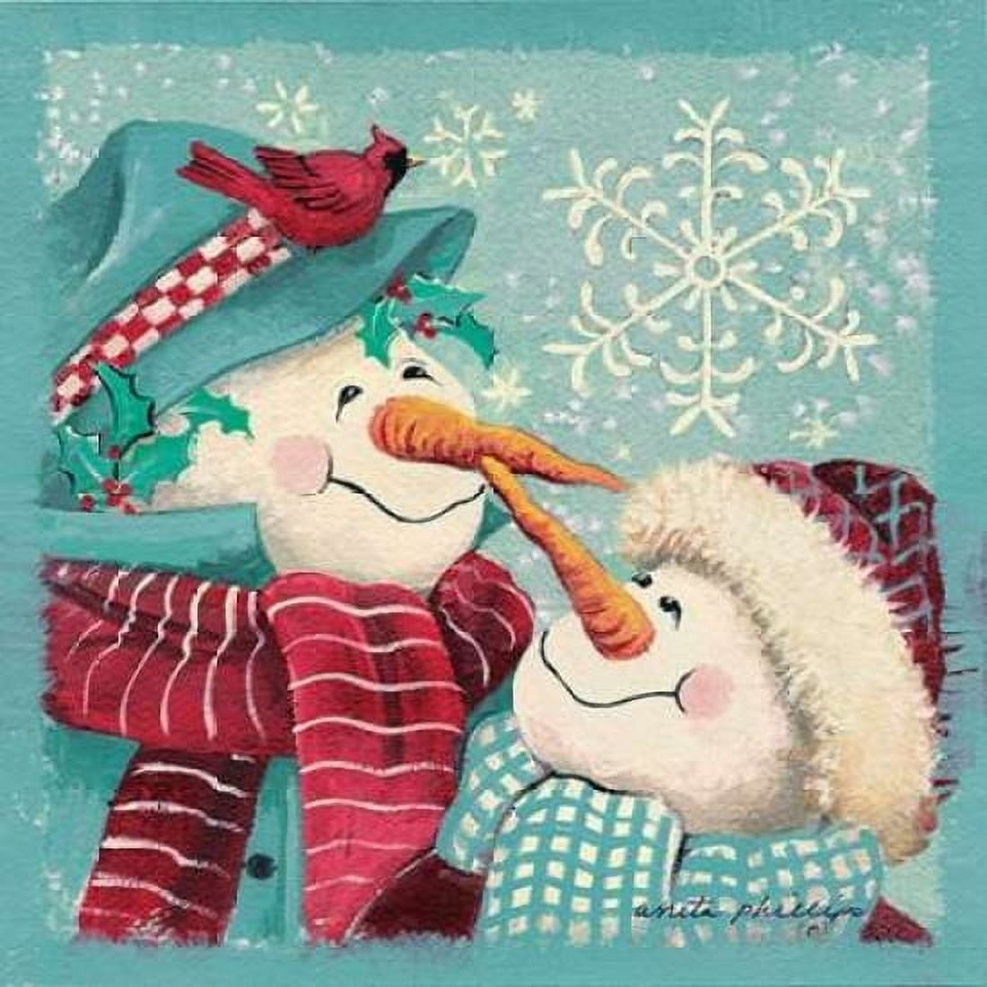 Nose to Nose Canvas Art - Anita Phillips (24 x 24)