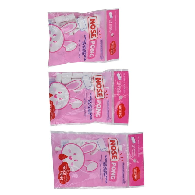 Nosebleed Plugs, Nose Cotton Rolls Quickly Stop Bleeding For Adults For