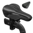 Noseless Bike Seat Cushion Gel Padded Bicycle Seat Cover for Men