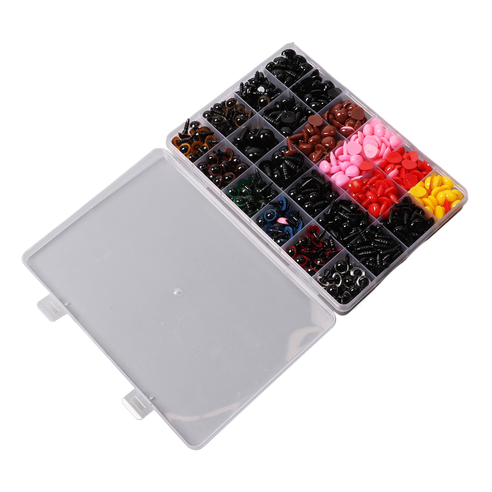 Noses Eyes, Multipurpose Vivid Cute Doll Eyes Nose Set Fun Durable With