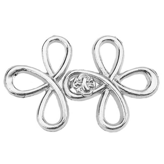 Nosewing Waist Pin Clovers Waist Buckle Clip Shamrocks Clasp Button Gift for Friend
