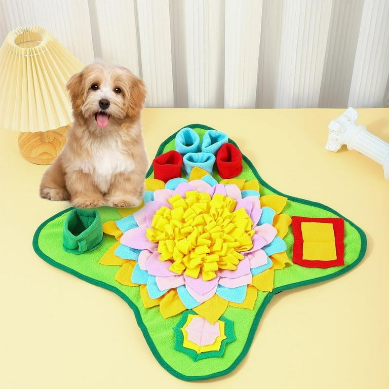 Nosework Feeding Mat Pet Snuffle Feeding Mat Dog Puzzle Toys Dog Training Pad