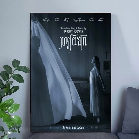 Nosferatu Lily Rose Depp Bill Skarsgard William Dafoe Movie Poster Size 24''x36'' - The Golden Shop