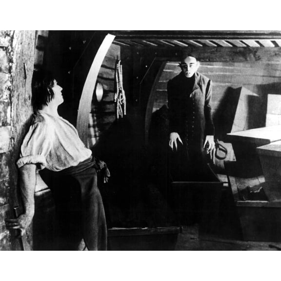 Nosferatu Max Schreck 1922 Movie Poster Masterprint (14 x 11)