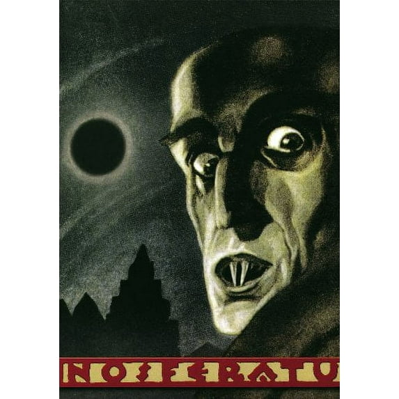 Nosferatu Movie Poster Metal Print 12inx16in Unframed, Age: Adults Best Posters