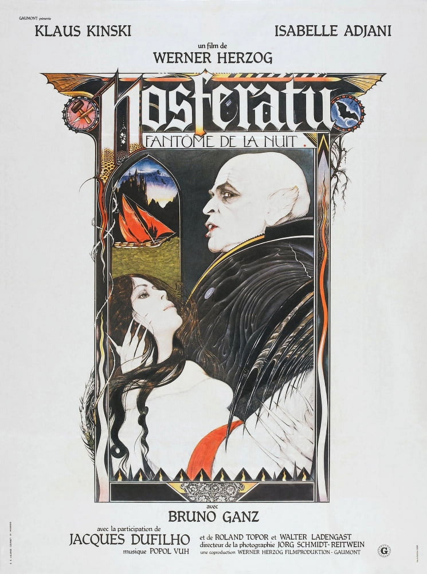 Nosferatu The Vampyre Canvas Art - (11 x 17)