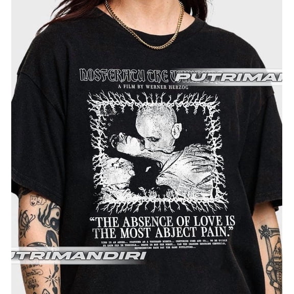 Nosferatu Vampire A Symphony of Horror 1922 Horror Movie T-shirt, Gift for Woman and Man Unisex T-shirt