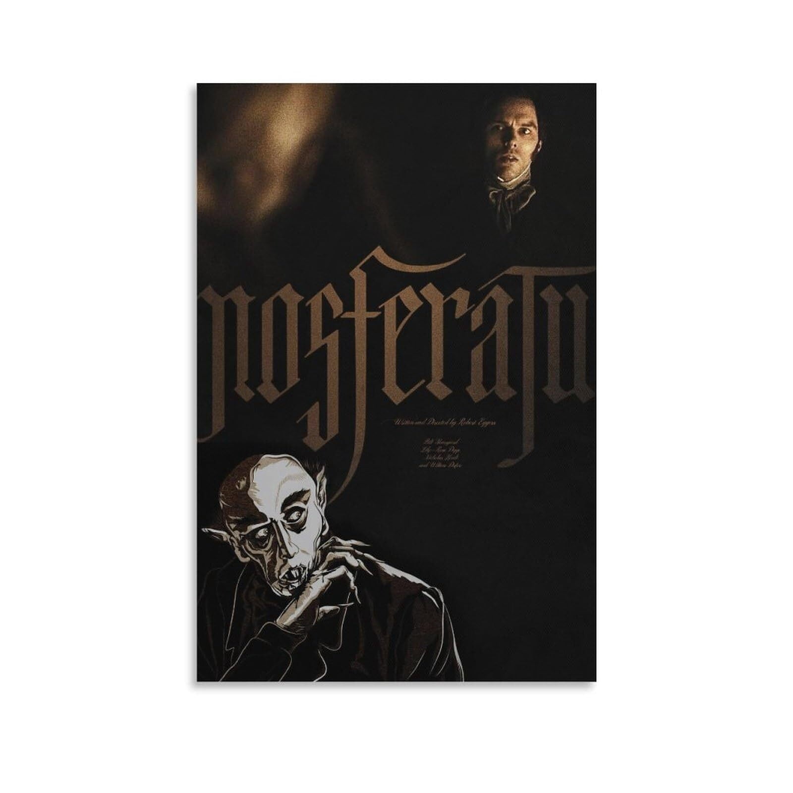 Nosferatu The Vampyre Movie Horror Film Canvas Wall Art Posters For ...