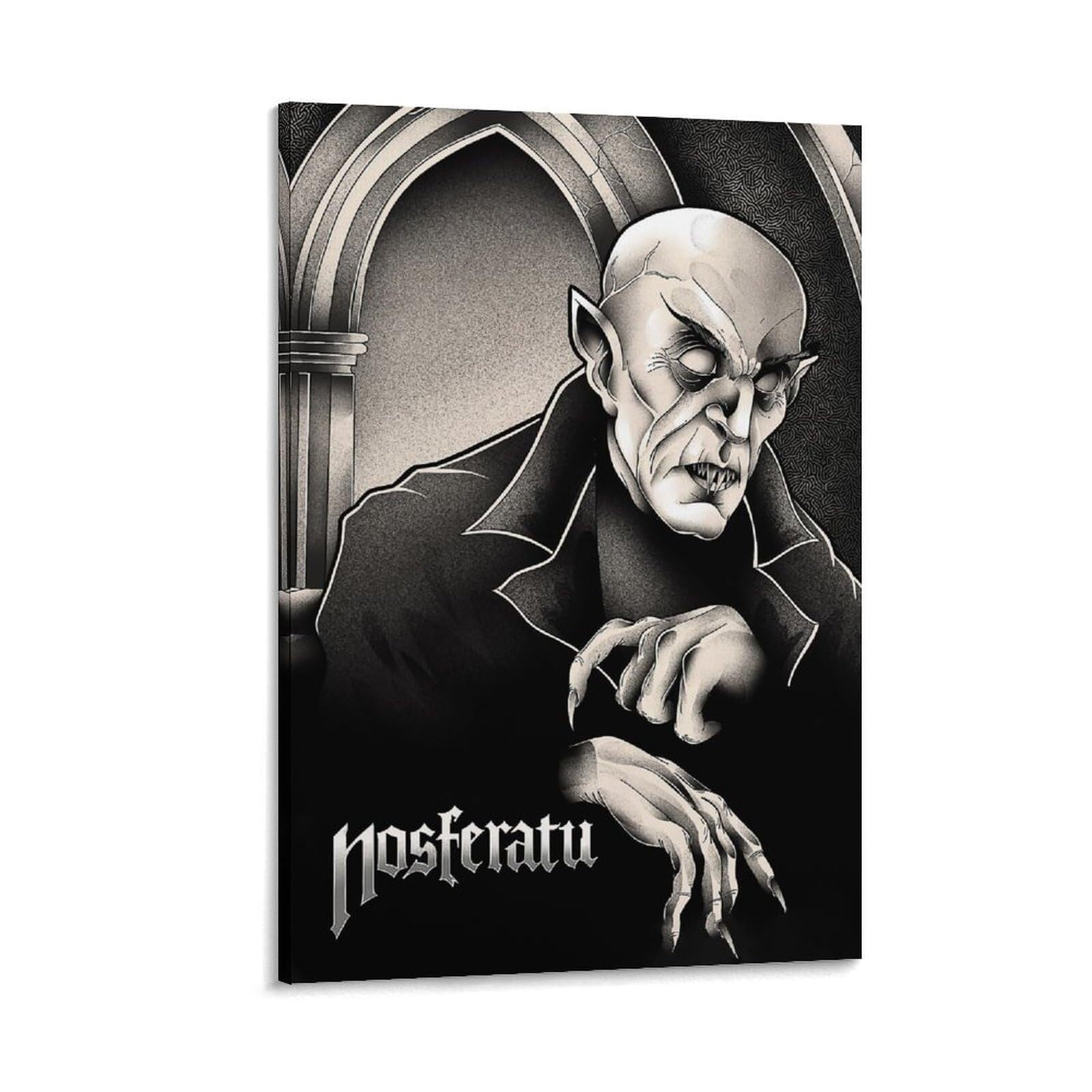 Nosferatu The Vampyre Movie Horror Film Canvas Wall Art Posters For ...