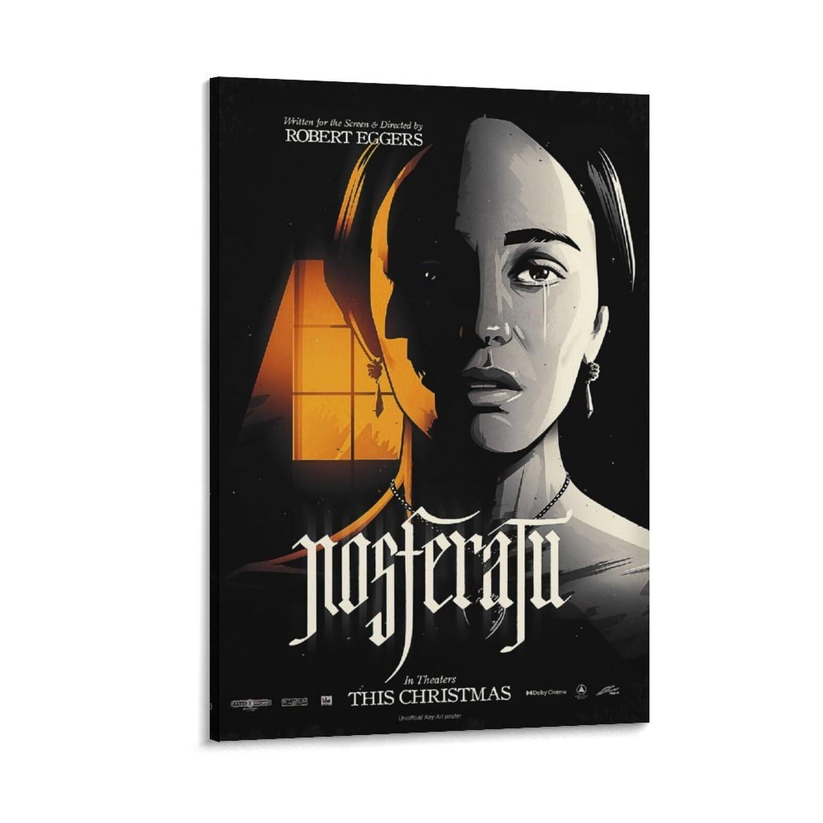 Nosferatu The Vampyre Movie Horror Film Canvas Wall Art Posters For ...