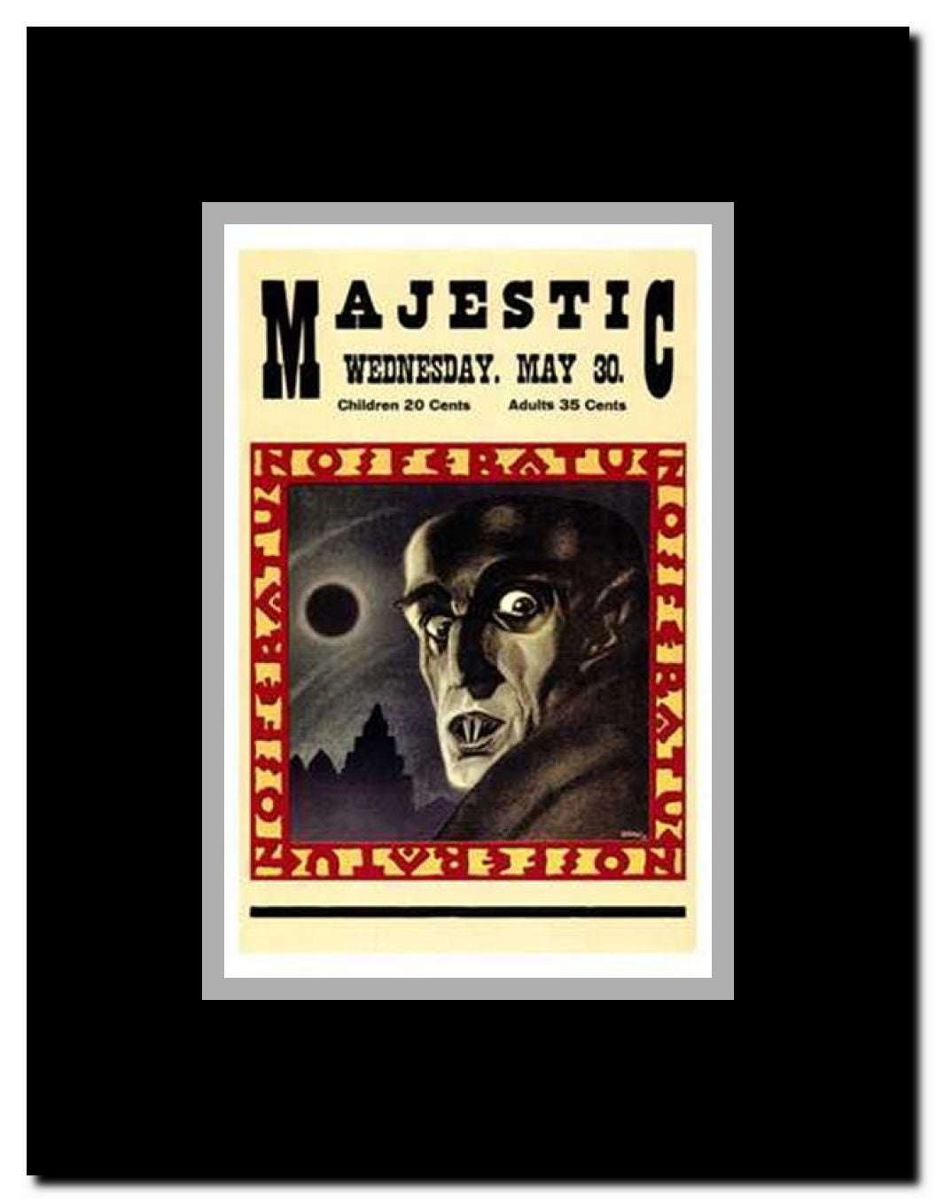 Nosferatu the Vampire Framed Movie Poster