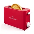 thumbnail image 1 of Nostalgia Retro Single Slot Toaster, Electroc Toaster with Cancel, Defrost, and Bagel Button, Red, 1 of 7