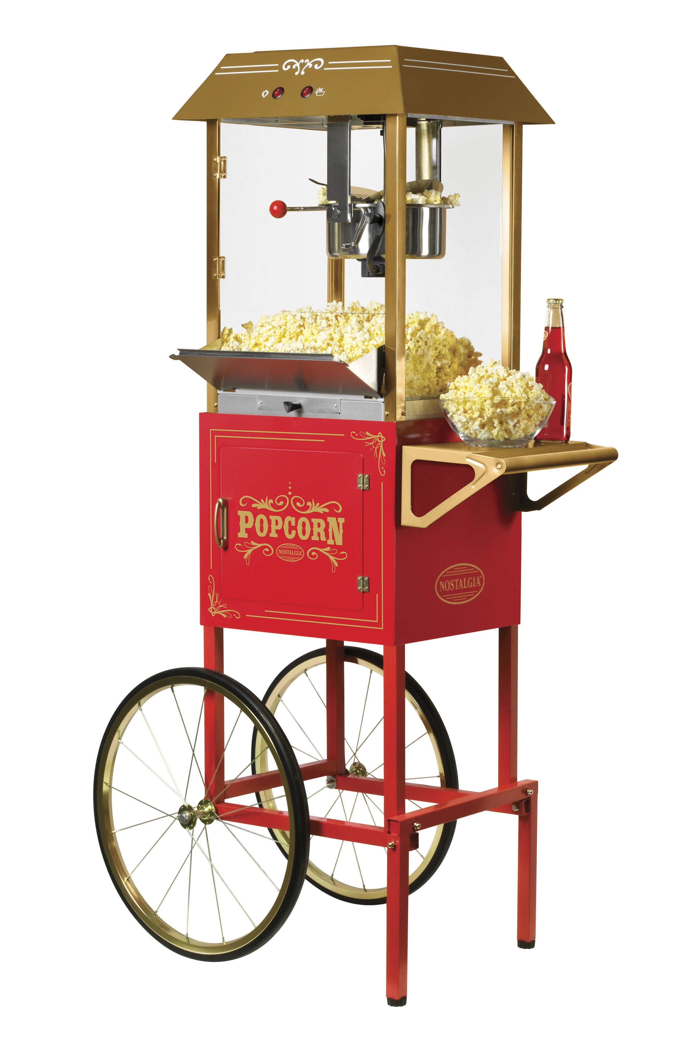 110V 220V Useful Vintage Retro Electric Popcorn Popper Machine