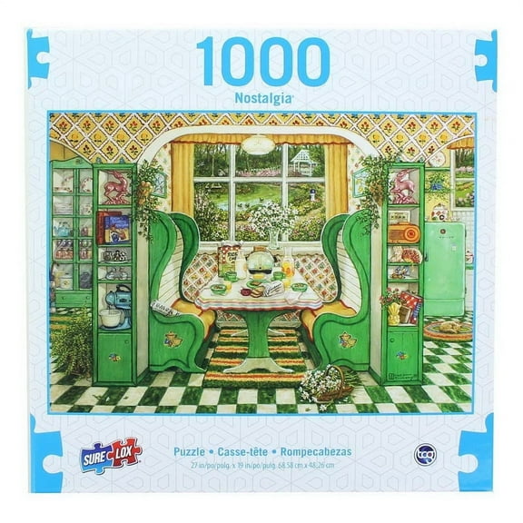 Nostalgia 1000 Piece Jigsaw Puzzle | 1940s Breakfast Nook