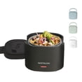 thumbnail image 1 of Nostalgia 20 oz. Portable Heated Lunch Box, Black, 1 of 9