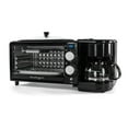 thumbnail image 1 of Nostalgia Retro 3-in-1 Breakfast Station with Coffeemaker, Griddle, and Toaster Oven, Black, 1 of 8