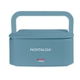 thumbnail image 1 of Nostalgia 32 oz. Portable Heated Lunch Box, Ocean Blue, 1 of 7