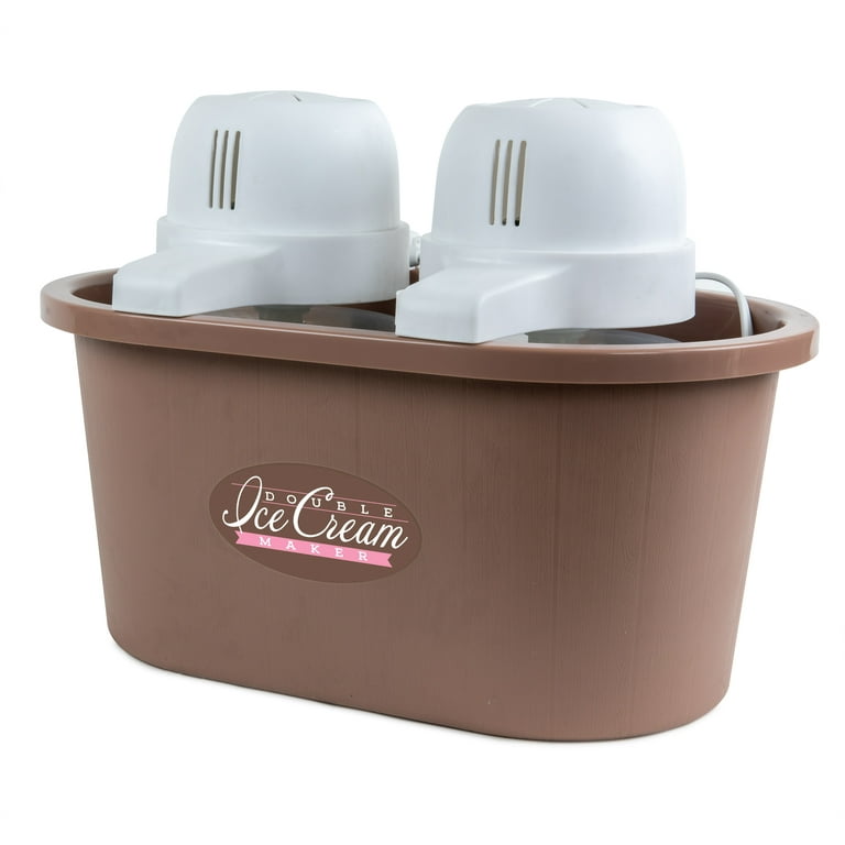 Double flavor ice cream maker hotsell
