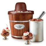 Nostalgia 4 Quart Wooden Ice Cream Bucket - Walmart.com