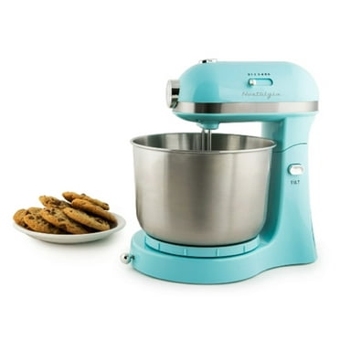 Nostalgia CLSMIXER356AQ 3.5 Qt Stand Mixer, Aqua
